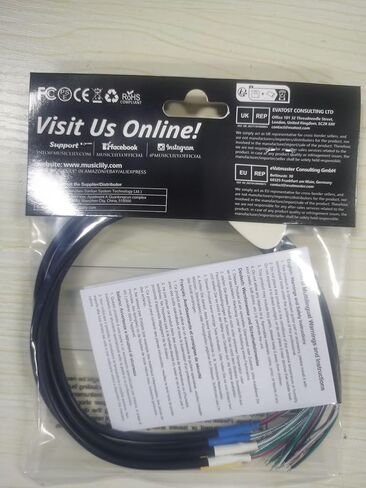 MusicLily Pro 26awg مسبقًا سلك سلك سلك سلكي دوائر مكونة من 4 موصلات محمية سلك بيك آب Humbucker 45 سم (مجموعة من 6) in Saudi Arabia
