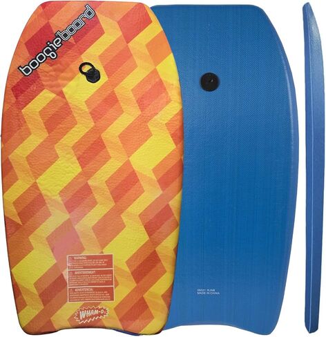 Wham-O Boogie Boards, 33" Body Board for Beach, Lightweight Bodyboard with Wrist Leash for Beginners and Kids(1 Pack) in Kuwait