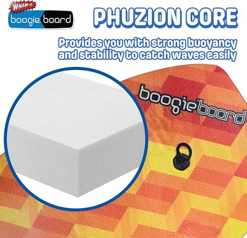 Wham-O Boogie Boards, 33" Body Board for Beach, Lightweight Bodyboard with Wrist Leash for Beginners and Kids(1 Pack) in Kuwait