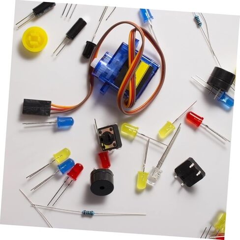 aboofan 500pcs LED مصابيح الصمام الثنائي -مكونات إلكترونيات إنقاذ للمشاريع والتجارب in Saudi Arabia