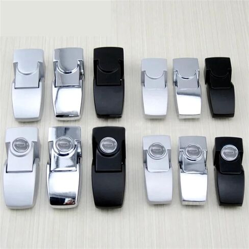 Hasp Cabinet Lock for Sliding Door Mail Box Air Cabinet Eletronic Locker Furniture Drawer Rarelock JA57 G 1Pcs(Silver Small) in Saudi Arabia