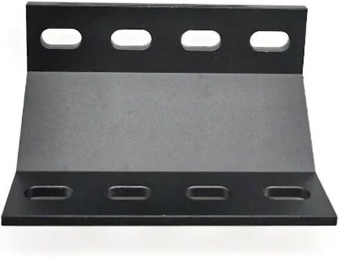 20mm 40mm 60mm 80mm Internal External Angle Bracket Connector for V-Groove Aluminum Extrusion Profiles(Black,80mm) in Saudi Arabia