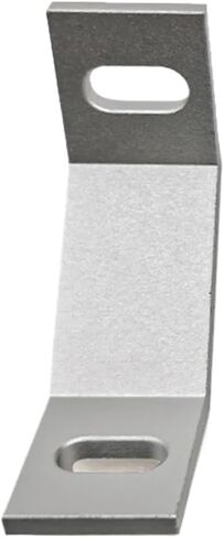 20mm 40mm 60mm 80mm Internal External Angle Bracket Connector for V-Groove Aluminum Extrusion Profiles(Black,80mm) in Saudi Arabia