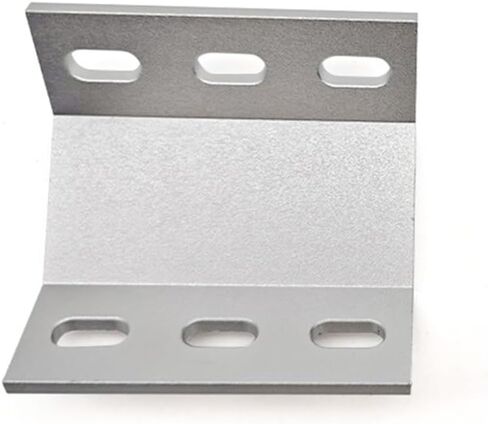 20mm 40mm 60mm 80mm Internal External Angle Bracket Connector for V-Groove Aluminum Extrusion Profiles(Black,80mm) in Saudi Arabia