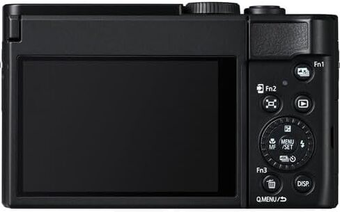 Panasonic ZS99 Point and Shoot Compact Travel Digital Camera (Silver) (DC-ZS99S) + Photography Software + 2 x 64GB Memory Card + DMW-BLG10 Battery + Camera Bag + Flexible Tripod + USB-C Cable + More in Saudi Arabia