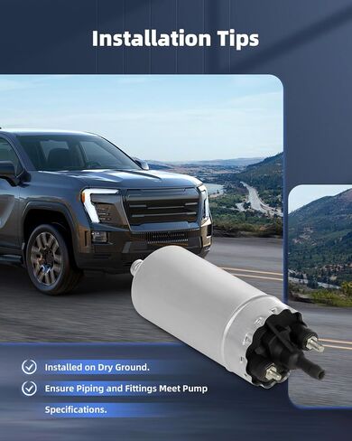 استبدال مضخة الوقود ECCPP E3508M متوافق مع Chevy Tahoe لـ GMC Yukon لـ Cadillac Escalade 2001 2002 2003 V8 5.3L 6.0L 4.8L in Saudi Arabia