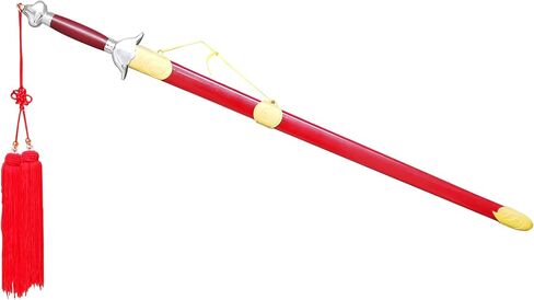 FixTuredisplays® 38 × 4 × 0.9 "Tai Chi Sword مجموعة للمبتدئين ، Tai Chi الصينية Kung Fu فنون القتال للتمارين ، سيف الصلب الكربوني العالي مع غمد ، حقيبة الحمل و Tassel Tassel 21956-NPF in Saudi Arabia
