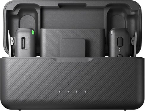 DJI MIC نظام ميكروفون لاسلكي وحزمة مسجل الصوت مع DECO GEAR 7 "CASE HARD & CLIP-ON MINI Lapel Microphone x2 in Saudi Arabia