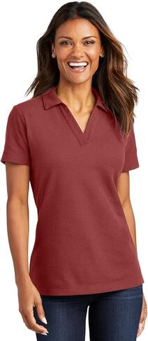 Port Authority Ladies C-Free Cotton Blend Pique Polo in Kuwait