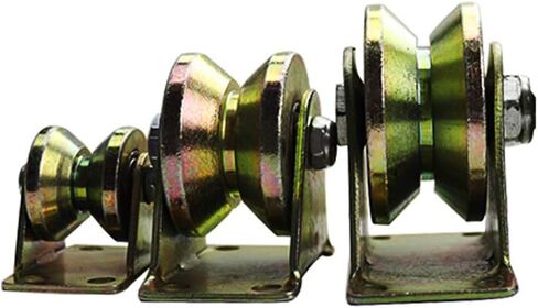 Heavy Duty Caster Wheels, Track Wheels, V-Groove Wheels, Industrial Brake Wheels, Double Bearings, Four-Piece Sets, Mechanical Equipment, Load-Bearing 600Kg in Saudi Arabia