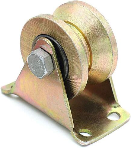 Furniture Legs Feet, V-Groove Rigid Track Wheel,Sliding Gate Roller,Colour Galvanizing,Heavy Duty Barn Door Casters,45# Steel Slide Gate Hardware,for Gate e,Industrial Ma in Saudi Arabia