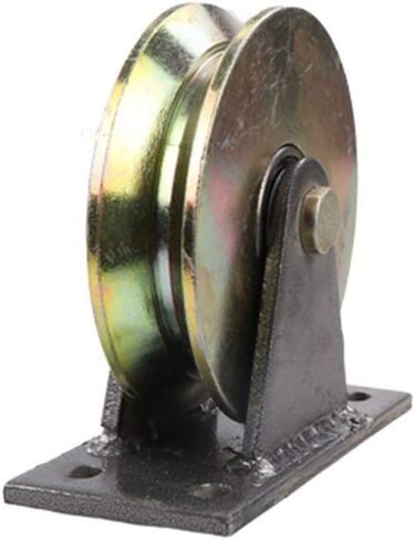 Furniture Legs Feet, V-Groove Rigid Track Wheel,Sliding Gate Roller,Colour Galvanizing,Heavy Duty Barn Door Casters,45# Steel Slide Gate Hardware,for Gate e,Industrial Ma in Saudi Arabia