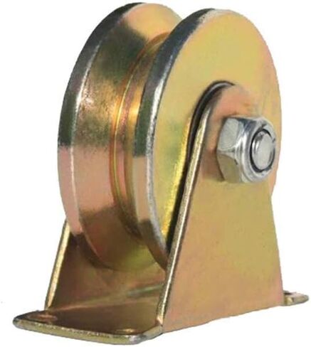 Furniture Legs Feet, V-Groove Rigid Track Wheel,Sliding Gate Roller with Bracket,Heavy Duty Barn Door Casters,45# Steel Slide Gate Hardware,for Gate e,Industrial Machines in Saudi Arabia