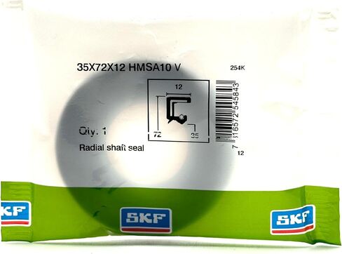 SKF 35x72x10 HMSA10 V Viton Oil Seal Lip مع الربيع in Saudi Arabia