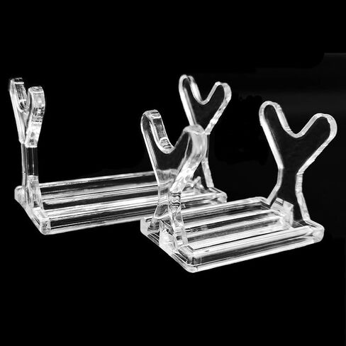 lasenersm 4 Pieces Fishing Lure Display Stand Acrylic Fishing Lure Showing Stand Shelf Fishing Lure Holder Fishing Lure Storage Organizer Fishing Lure Rack Fishing Bait Display(Transparent, S) in Saudi Arabia
