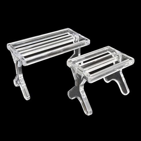 lasenersm 4 Pieces Fishing Lure Display Stand Acrylic Fishing Lure Showing Stand Shelf Fishing Lure Holder Fishing Lure Storage Organizer Fishing Lure Rack Fishing Bait Display(Transparent, S) in Saudi Arabia