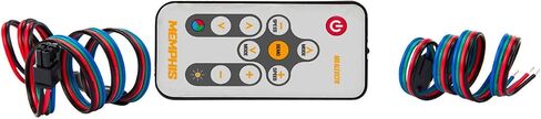 Memphis Audio 16-mxaledctr Wireless RF Remote التحكم عن بُعد لـ MXA Subwoofer LED in Saudi Arabia