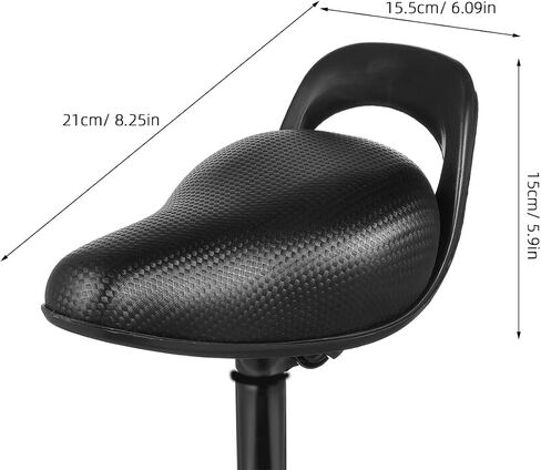 Yardwe Kids Bike Saddle: Soft Comfortable Bicycle Saddle Cushion for Boys and Girls Mountain Road Bike, Black in Saudi Arabia