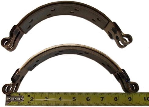 Stevens Lake Parts اثنين من فرقة الفرامل الجديدة ث/بطانة نوبات Allis chalmers تناسب العلبة الملحقة بالحصادة الدولية 170 185 190 200 430 in Saudi Arabia