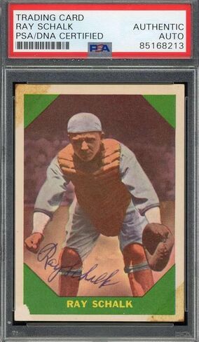 وقع Ray Schalk PSA DNA 1960 Fleer Autograph - بطاقات موقعة للبيسبول in Saudi Arabia