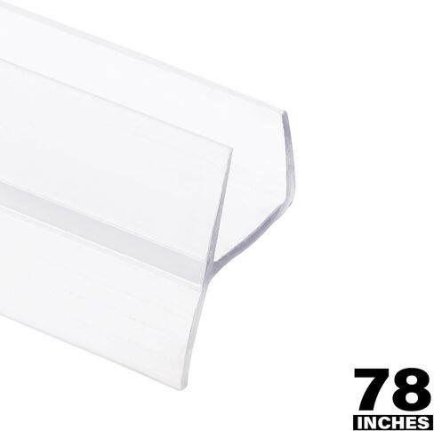 Prime-Line M 6313 3/8 in. Glass Shower Door Y Vertical Side Seal, 78 in., Fits Frameless Door (Single Pack) in Saudi Arabia