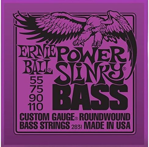 Ernie Ball 2831 Power Slinky Nickel ound Bass Bass Strings (55-110) in Saudi Arabia