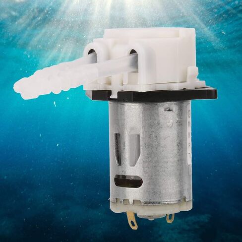 Peristaltic Pump Dosing Pump DIY Peristaltic Tube Head 12V 3x5 for Aquarium Lab Chemical Analysis Black White Green Optional (Black) in Saudi Arabia