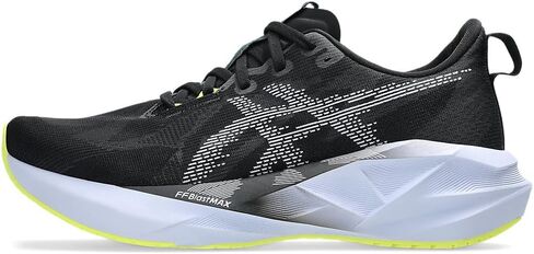ASICS Men's NOVABLAST 5 Running Shoe, 8.5, Flash RED/EDO Purple in Saudi Arabia