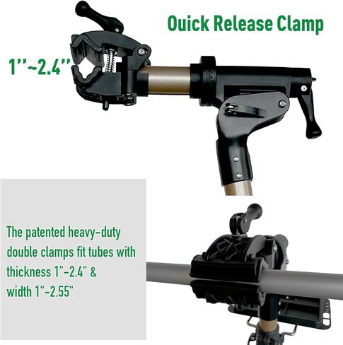 Bike Repair Stand Bicycle Stand for Mechanic Maintenance Rack Road Mountain Lightweight & 360 Adjustable Quick Release Portable Whole Aluminum Alloy for MTB Max 110lbs in Kuwait