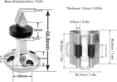 سدادة الباب الصيد وحامل ، مجموعة صيد الباب البحرية الفولاذ المقاوم للصدأ ، التثبيت الآمن ل RV ، المنزل ، القوارب ، اليخوت ، السفن in Kuwait