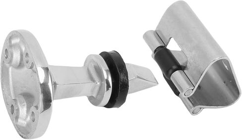 سدادة الباب الصيد وحامل ، مجموعة صيد الباب البحرية الفولاذ المقاوم للصدأ ، التثبيت الآمن ل RV ، المنزل ، القوارب ، اليخوت ، السفن in Kuwait