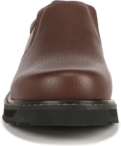 Dr. Scholl's Shoes Men's Winder II Work Shoe, Brown Tumbled Leather, 8.5 Wide US in Saudi Arabia