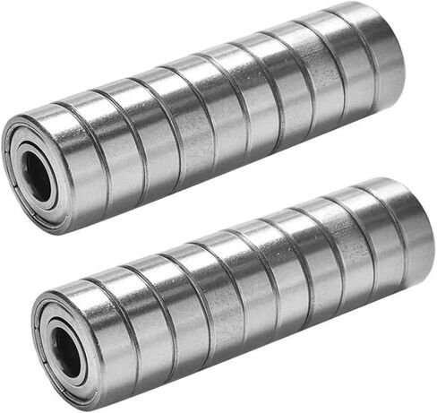 10/20/40pcs محامل الكرة 608zz 623zz 626zz 688zz 685zz 6900zz 6900zz Groove Miniature Bearings Presential for Skateboard (6900zz ، 20pcs) in Kuwait