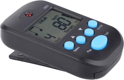 LCD Digital M50 Metronome Tempo Guitar Music Portable in Saudi Arabia