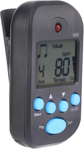 LCD Digital M50 Metronome Tempo Guitar Music Portable in Saudi Arabia