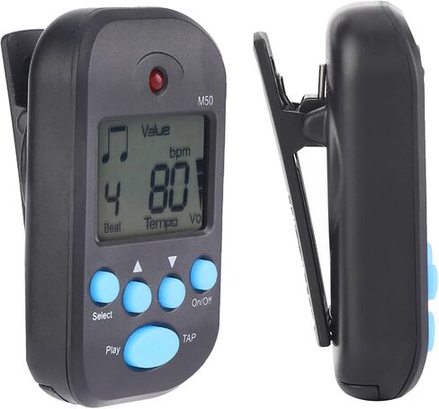 LCD Digital M50 Metronome Tempo Guitar Music Portable in Saudi Arabia