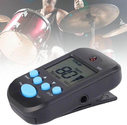 LCD Digital M50 Metronome Tempo Guitar Music Portable in Saudi Arabia