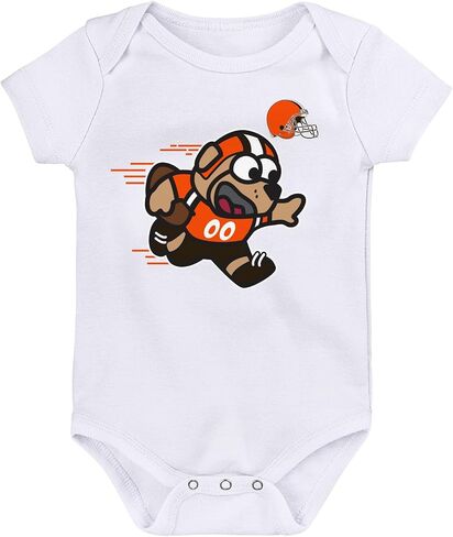 Outerstuff NFL Teams حديثي الولادة تميمة الأكمام القصيرة الزاحفة bodysuit (0m - 9m) in Saudi Arabia
