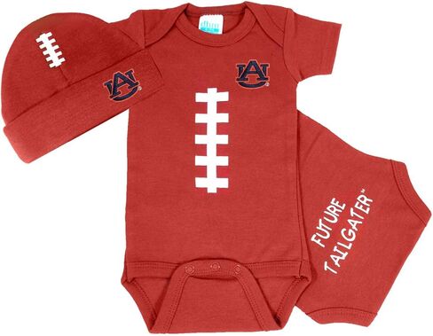 Auburn Tigers Baby Football Onesie and Hat Set in Kuwait