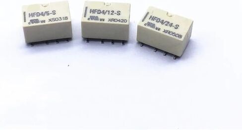 5pcs ترحيل إشارة HFD4/3-S HFD4/5-S HFD4/12-S HFD4/24-S 3V 5V 12V 24V 2A 8-PIN تحويل مجموعة SMD (12V) in Saudi Arabia