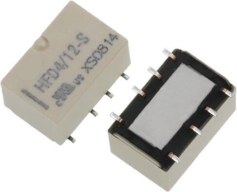 5pcs ترحيل إشارة HFD4/3-S HFD4/5-S HFD4/12-S HFD4/24-S 3V 5V 12V 24V 2A 8-PIN تحويل مجموعة SMD (12V) in Saudi Arabia