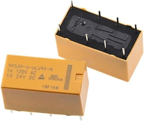 5pcs Relay HRS2H-S-DC5V-N HRS2H-S-DC12V-N HRS2H-S-DC24V-N 5VDC 12VDC 24VDC 2A 120AVC 8PIN (12V) in Saudi Arabia