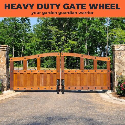 عجلات بوابة السياج 6 بوصة مع الفرامل ، 360 درجة محملة بنابض ، 500 رطل ، لبوابة بوابة الأنبوب المعدني البوابة الخشبية in Saudi Arabia