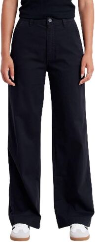 UnionBay Women's Stretch Twill Highrise Wideleg Pant in Kuwait