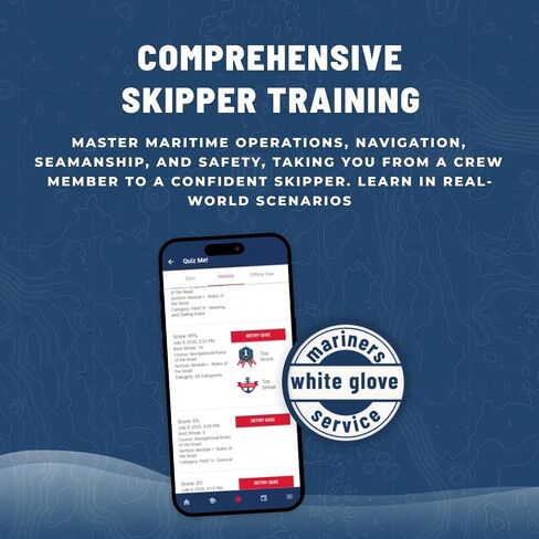 دورة Mariners Skipper و Certification - Semorishing ، الملاحة والسلامة ، دورة القوارب عبر الإنترنت ، التعليم ذاتيًا للقوارب الترفيهية ، الكتب الإلكترونية ، الصوتية ، تنسيقات الهاتف المحمول in Saudi Arabia