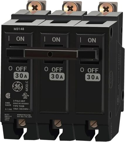 THQB32030-30 Amp Circuit Breaker Bolt-On - 30 Amp - 3 Pole - 240 Volt in Saudi Arabia