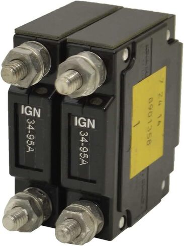 Carling Boat Toggle Breaker Switch CA2-80-34-695-321-I | 95A 65VDC in Saudi Arabia