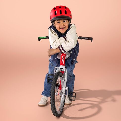 woom Ready Kids' Helmet, Adjustable Pinch-Free Children's Helmet with Reflective Details for Bicycle Riding, Roller Skating & Scooting, for Boys & Girls (Ages 1-14) in Kuwait