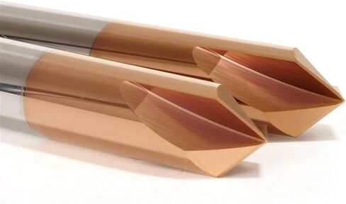 90 درجة Deburring End Mill 1PCs (اللون: كربيد HRC65 ، الحجم: 3x50L) in Saudi Arabia
