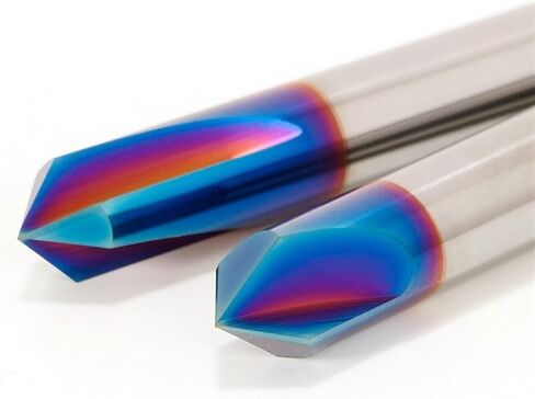 90 درجة Deburring End Mill 1PCs (اللون: كربيد HRC65 ، الحجم: 3x50L) in Saudi Arabia